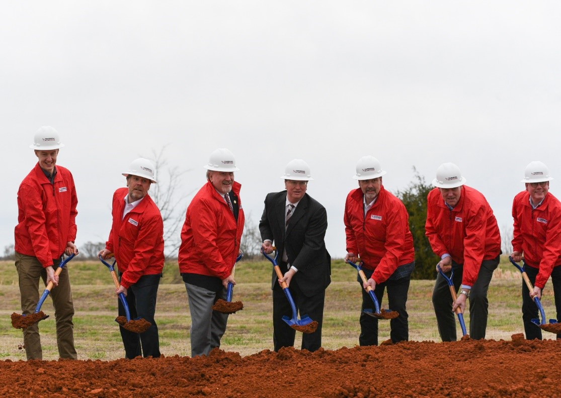 Terberg Taylor Americas start met de bouw van productiefaciliteit in  Mississippi